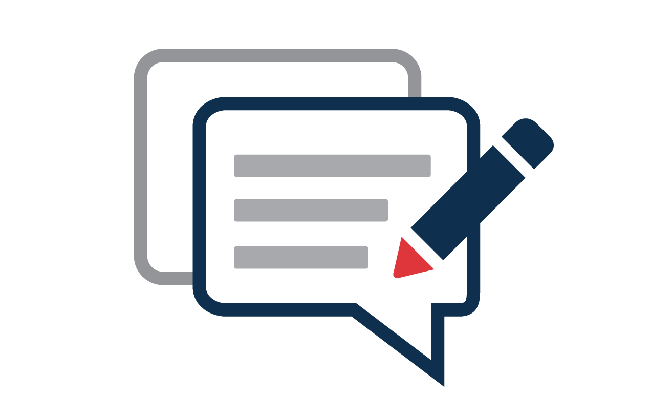 Web content post icon